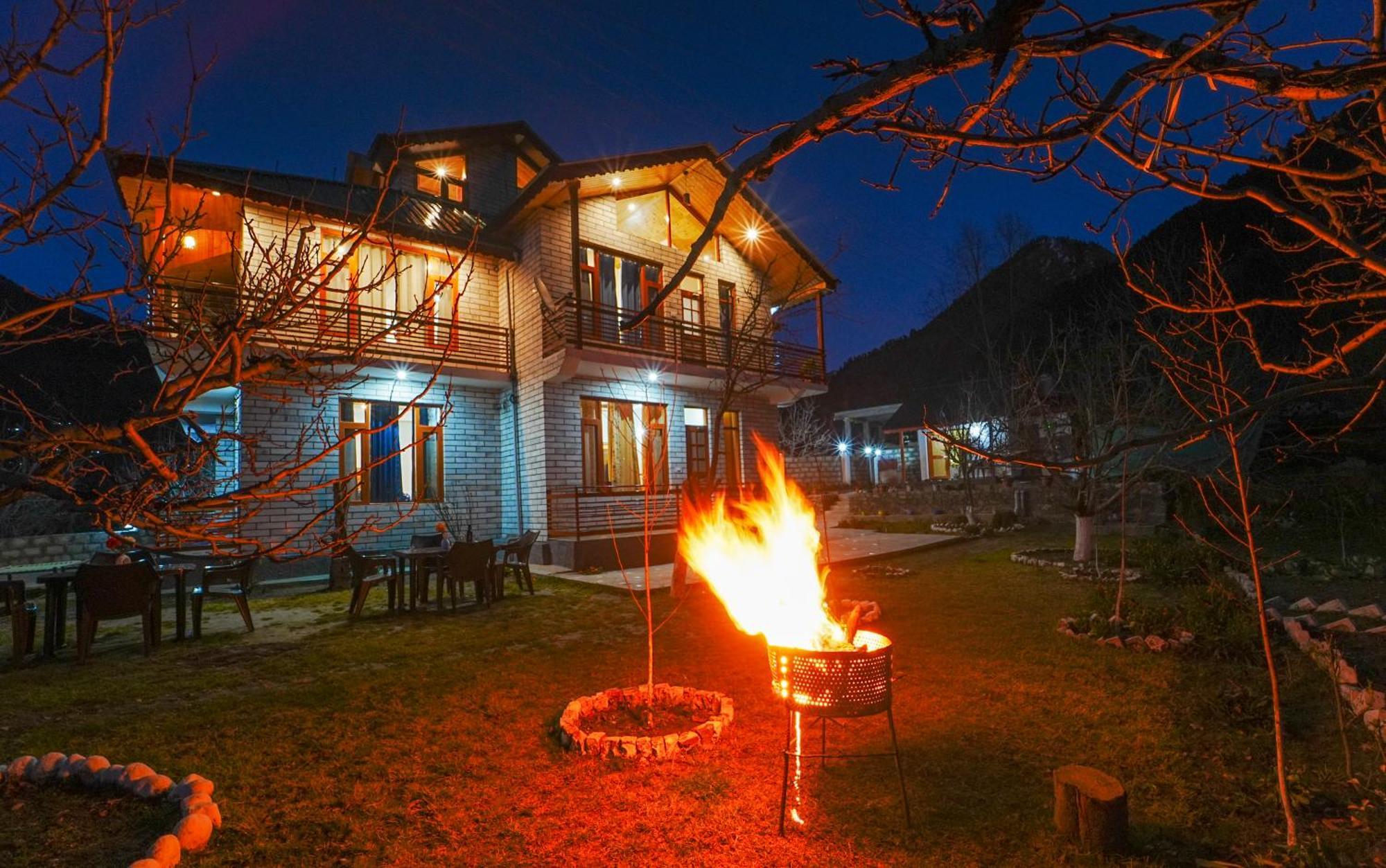 Orchard Heaven Villa Manali  Bagian luar foto
